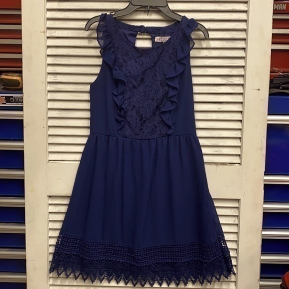 Jolt Navy Blue Dress size Small